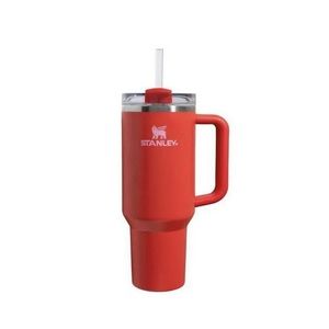 Stanley 40 oz Stainless Steel H2.0 Quencher Tumbler-Target Red Valentine's Day